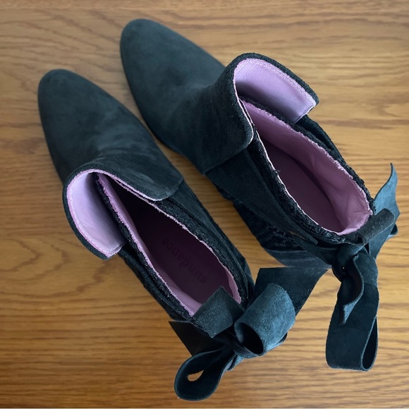 Sundance Leather and Lace Boots Size 36/6 - Picture 8 of 16